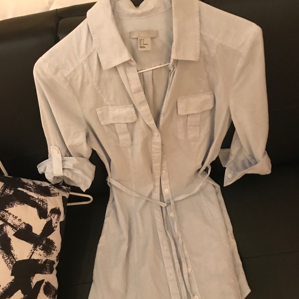 H&M collar sleeve dress 👗